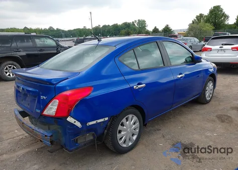 2016 Nissan Versa 1.6 S/1.6 S+/1.6 Sl/1.6 Sv z USA, uszkodzony, nr VIN 3N1CN7AP0GL819142